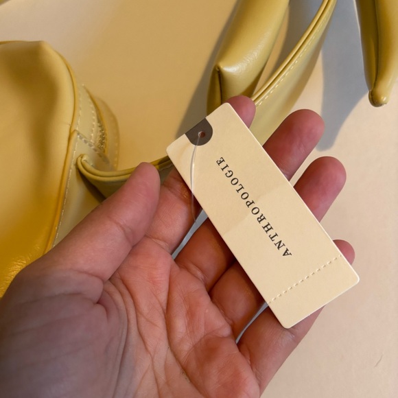 Maeve by Anthropologie light yellow shoulder purse - Picture 2 of 8